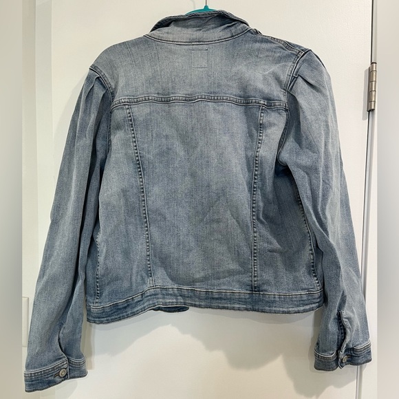 Kensie Woman’s Denim Jeans Jacket Size Large - Picture 3 of 12